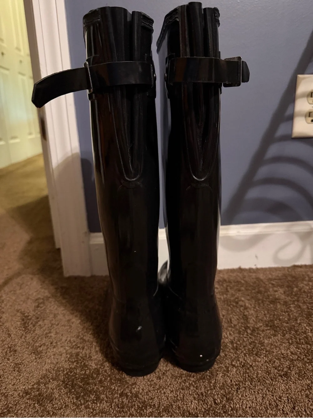 Hunter Rain Tall Boots - Size 8